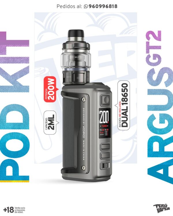 KIT VOOPOO ARGUS GT 2
