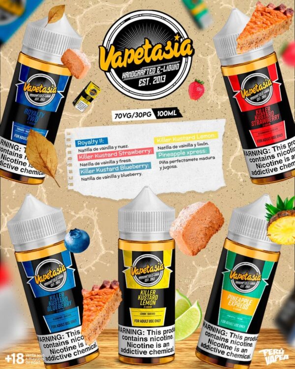 VAPETASIA KILLER 100ml
