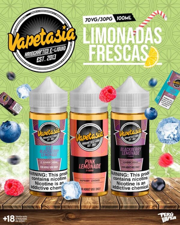 VAPETASIA LEMONADE 100ml